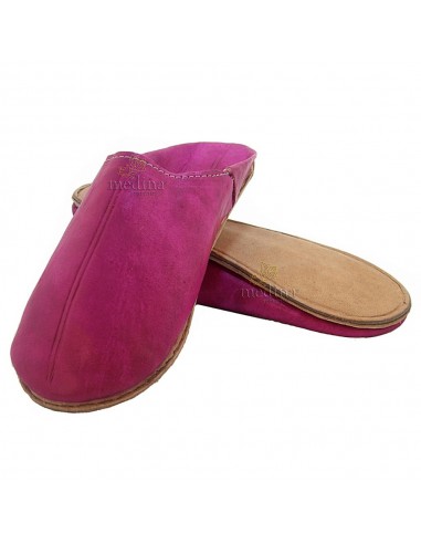 Babouche traditionnel caramel babouche de Marrakech  bout rond