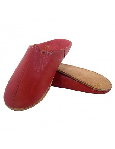 Babouche traditionnel naturel babouche de Marrakech  bout rond