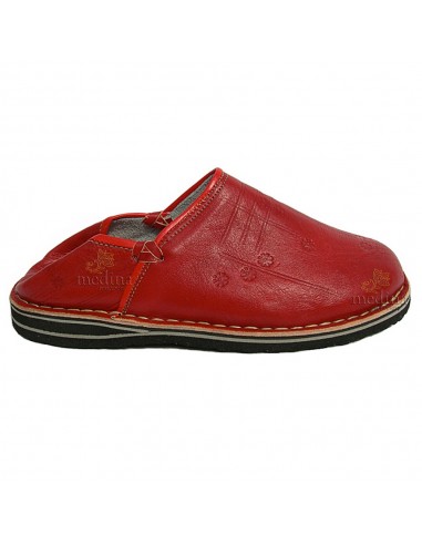 Babouche Touareg homme et femme couleur rouge