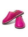 Babouche Touareg enfant mixte couleur fuchsia babouches confortables et solides chaussons robustes